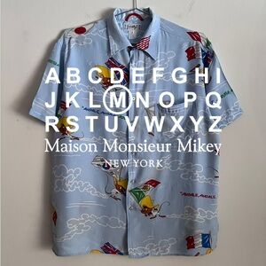 JC de Castelbajac Speedy Gonzales Camp Collar Shirt - M